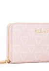 Valentino Lady Logo Print Wallet, Pink