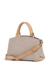 Valentino Lady Re Logo Print Grab Bag, Beige