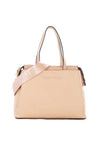 Valentino Manhattan Medium Shopper Bag, Beige