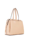 Valentino Manhattan Medium Shopper Bag, Beige