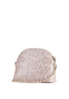 Valentino Mayfair Faux Croc Print Crossbody Bag, Antique Pink