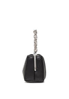 Valentino Mini Folded Faux Leather Clutch Bag, Nero