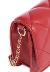Valentino Ocarina Quilted Crossbody Bag, Red
