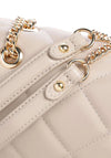 Valentino Chelsea Fabric Shoulder Bag, Ecru