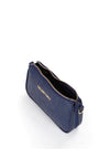 Valentino Pansy Embossed Crossbody Bag, Navy