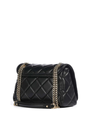Valentino Ocarina Quilted Medium Convertible Crossbody Bag, Black