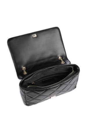 Valentino Ocarina Quilted Medium Convertible Crossbody Bag, Black