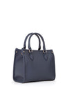 Valentino Rised Re Embossed Medium Tote Bag, Navy