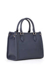 Valentino Rised Re Embossed Large Tote Bag, Navy