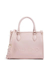 Valentino Rised Re Embossed Medium Tote Bag, Rose