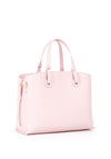 Valentino Sallie Faux Pebbled Leather Grab Bag, Pink
