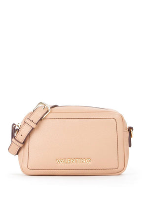 Valentino Samantha Mini Camer Crossbody Bag, Beige