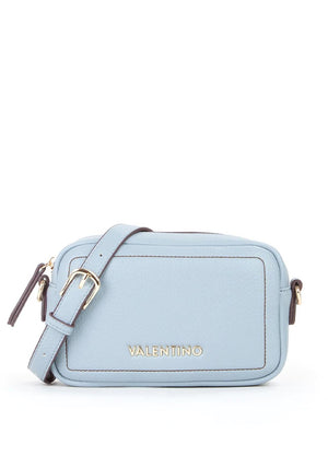 Valentino Samantha Mini Camer Crossbody Bag, Powder Blue