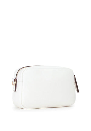 Valentino Samantha Mini Camer Crossbody Bag, White