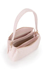 Valentino Samba Debossed Convertible Crossbody Bag, Powder Pink