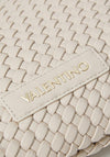 Valentino Shantel Woven Crossbody Bag, Beige