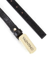 Valentino Slay Faux Animal Print Waist Belt, Black