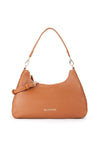 Valentino Twig Re Faux Pebbled Leather Shoulder Bag, Tan Leather