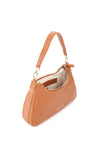 Valentino Twig Re Faux Pebbled Leather Shoulder Bag, Tan Leather