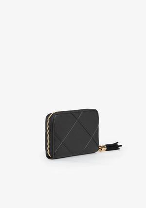 Valentino Astrid Small Zip Around Purse, Black