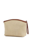 Valentino Maiam Soft Cosmetic Case, Natural & Brown