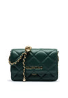 Valentino Ocarina Quilted Crossbody Bag, Green