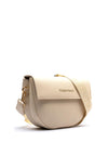 Valentino Bigs Saddle Flapover Crossbody Bag, Beige