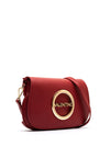 Valentino Moses Flapover Crossbody Bag, Red
