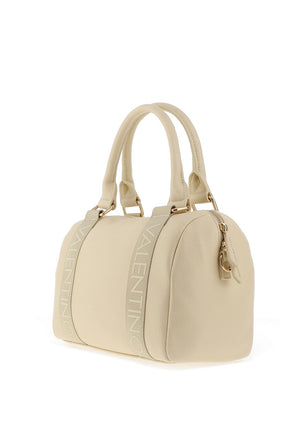 Valentino Twig Re Woven Strap Saddle Grab Bag, Beige