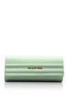 Valentino Sofia Ribbed Clutch Bag, Green