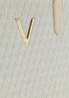 Valentino Queen Re Tote Bag, Cream