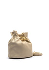 Valentino Fedora Small Bucket Bag, Beige