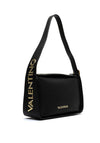Valentino Fosca Buckle Detail Shoulder Bag, Black