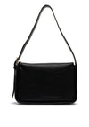 Valentino Fosca Buckle Detail Shoulder Bag, Black