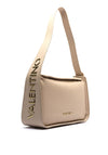 Valentino Fosca Buckle Detail Shoulder Bag, Beige