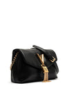 Valentino Stella Flap Over V Tassel Crossbody Bag, Black