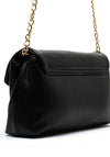 Valentino Stella Flap Over V Tassel Crossbody Bag, Black