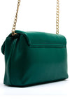 Valentino Stella Flap Over V Tassel Crossbody Bag, Green
