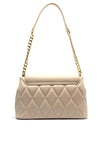 Valentino Frisia Flap Over Quilted Crossbody Bag, Beige