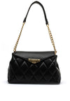 Valentino Frisia Flap Over Quilted Crossbody Bag, Black