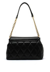 Valentino Frisia Flap Over Quilted Crossbody Bag, Black