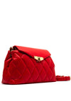 Valentino Frisia Flap Over Quilted Crossbody Bag, Red