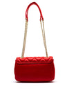 Valentino Frisia Quilted Faux Leather Shoulder Bag, Red