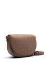 Valentino Falak Monogram Flap Over Saddle Bag, Taupe