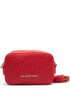Valentino Falak Monogram Mini Camera Crossbody Bag, Dark Red