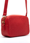 Valentino Falak Monogram Mini Camera Crossbody Bag, Dark Red