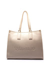 Valentino Foxy Re Debossed Monogram Shopper Bag, Beige