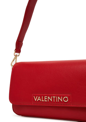 Valentino Aury Re Flap Bag, Red