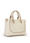 Valentino Daphne Re Top Handle Bag, Cream