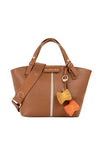 Valentino Hybris Medium Shopper Bag, Tan